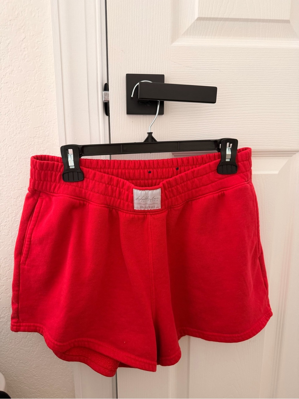 Red Hollister Sweat Shorts